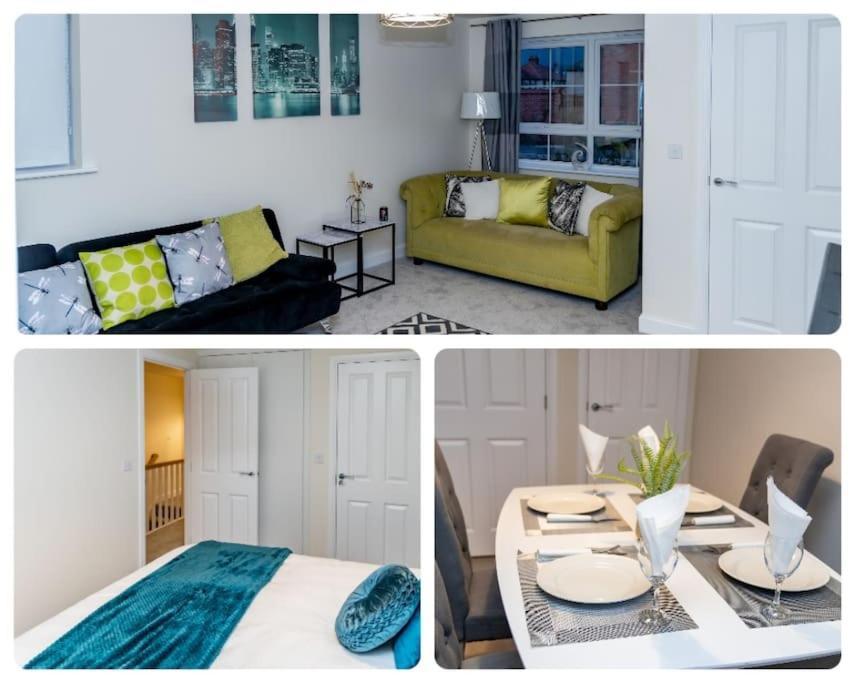 Cozy 3 Bed Sasha House In Beeston Nottingham Villa Luaran gambar